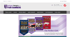 Desktop Screenshot of fairbanners.com
