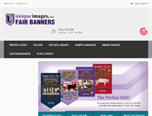 Tablet Screenshot of fairbanners.com